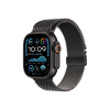 Apple Watch 49 mm milánsky ťah z čierneho titánu Large MXKH3ZM/A