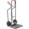 Rudla na vrecia s lyžinami, čierna ,lopata na balíky š x h 430 x 450 mm, čierna EUROKRAFTpro