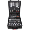 Stavtool PWT188 Sada nářadí v pojízdném boxu 188 dílů | 370x210x520 mm, hliníkový box