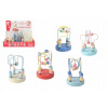 Teddies edukační labyrint dřevo/kov 9x13cm 6 druhů v boxu