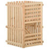 vidaXL Box na zemiaky 50x50x80 cm masívne borovicové drevo - Hnedá - 22133-163658