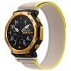 VSETKONAMOBIL 124914 NYLON COLOR Vymeniteľný remienok pre Amazfit T-Rex 3 Pro YELLOW-BEIGE