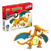 MEGA BLOKS KOCKY Pokémon CHARIZARD OHNIVÁ BITKA POHYBLIVÁ FIGÚRKA 222 ELEM