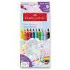 Pastelky Faber-Castell Colour Grip Jumbo Unicorn - 10 farieb