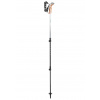 Leki Jannu, white-smokegreen-silver, 90 - 125 cm