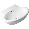 SAPHO B PLUS 60 x 51cm umývadlo oválne, s prepadom, keramické, 10BP50060