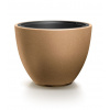 PROSPERPLAST Kvetináč HEOS ECO WOOD naturo 29,8cm