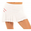 Dámske sukne Lucky in Love Core Whites Mesh Love - white/coral crush - Biely (L)
