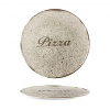 Tanier na pizzu 32 cm Basic PIZZA rustic zeleno-sivý (G.Benedikt DecoLab)
