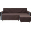PEJSEK 240 cm PARIS POTAH NA LEVOU ROHOVOU SEDAČKU, HNĚDÝ