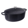 Litinový pekáč s poklopem Orion LITINA SMALT 42x27cm