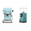 Ascaso Dream ONE, Kid Blue + Eureka Mignon Specialita, CR tiffany blue