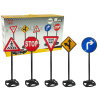 LEAN TOYS Veľká sada vzdelávacích dopravných značiek 82cm