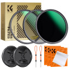 K&F 82MM CPL+MCUV+ND1000+Lens Cap CP Filter MCUV Protection ND K&F Concept