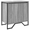 VidaXL Skrinka pod umývadlo, sivý dub sonoma, 60x35x60 cm