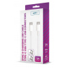 GSM106098 SETTY cable USB-C - USB-C 1,0 m 3A white