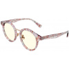 GUNNAR kancelárske/herné okuliare FLOWER POWER PRETTY IN PINK * číre sklá * BLF 35 * GUNNAR focus