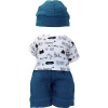 Petitcollin Obleček Marius pre bábiku 36/40 cm