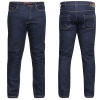 D555 nohavice pánske CEDRIC L:34 Tapered Fit Stretch nadmerné veľkosti 46 tmavo modrá