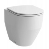 Laufen Pro - Stojace WC, zadný/spodný odpad, Rimless, s LCC, biela H8229564000001