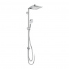 Hansgrohe Crometta E, Showerpipe 240 1jet EcoSmart 9 l/min Reno, chrómová, HAN-27289000