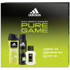 Adidas darčeková sada Pure Game sprchový gél 250 ml, deodorant body spray 150 ml, toaletná voda 50 ml