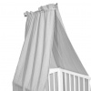 KLUPS Baldachýn mušelínový grey 150x200 cm