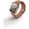 Remienok Uniq Aspen Braided remienok pre Apple Watch 42/44/45/Ultra 49mm ružový (UNIQ-44MM-ASPPNK)