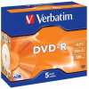 Verbatim DVD-R 4,7GB 16x, 5ks