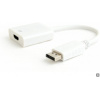 Gembird redukcia DisplayPort (M) - HDMI (F) 10cm biela A-DPM-HDMIF-002-W - redukcia