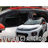 Deflektory okien Citroen C3 Aircross 2017→(+zadné)