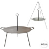 Perfect Home 12933 Platňa na grilovanie, závesná, oceľová, 60cm