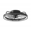 Aigostar B.V. Aigostar - LED Stmievateľný stropný ventilátor LED/40W/230V 2700-6500K + DO čierna AI1948 + záruka 3 roky zadarmo
