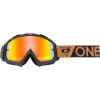 MX okuliare Oneal B-10 Speedmetal Radium black/brown