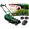Kosačka elektrická - CITYMOWER 18V BOSCH, akumulátorová kosačka 2x4,0Ah (Kosačka elektrická - CITYMOWER 18V BOSCH, akumulátorová kosačka 2x4,0Ah)