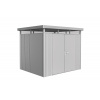 Biohort Záhradný domček BIOHORT Highline H3 duo 275 × 235 cm (strieborná metalíza)