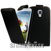 Kožený obal Samsung Galaxy S IV – Flip – čierna