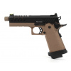 Vorsk Airsoftová pištoľ Hi-Capa 4.3, GBB - čierno-TAN