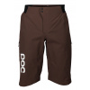 Pánske cyklistické kraťasy POC Guardian Air Shorts Axinite Brown