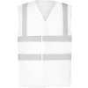 Yoko | HVW120 Hi-Vis sieťovaná bezpečnostná vesta_79.W120 Farba: white, Veľkosť: 3XL