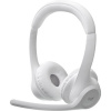 Logitech Zone 300 bezdrôtové slúchadlá biela