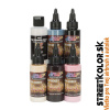 CreateX Bloodline 0- Set ilustračných airbrush farieb 6 x 60 ml (Createx Bloodline Type 0-)