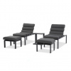 Focus Garden Focus ORSEY DUO záhradné sedacia súprava, tmavosivá 006339
