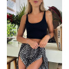 BeChick Černý crop top/podprsenka Wire BeChick ❤