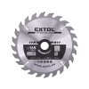 EXTOL PREMIUM kotouč pilový s SK plátky, O 165x2,6x20mm, 24T