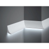 Lišta na stenu pre LED osvetlenie QL006 Polyforce biela, Mardom 200 x 7 x 4,2 cm