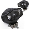 SuperLight Superlight U7 Prídavné svetlo na motorku LED šošovkové čierne Angel Eyes