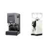 Gaggia New Classic EVO, grey + Eureka Mignon Bravo, CR white