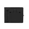 LANBERG RACK CABINET 19” DOUBLE-SECTION WALL-MOUNT 9U/600X600 (FLAT PACK) BLACK