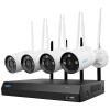 Reolink NVS12-8MB4W Wi-Fi IP-sada bezpečnostné kamery 12-kanálový so 4 kamerami 3840 x 2160 Pixel; NVS12-8MB4W